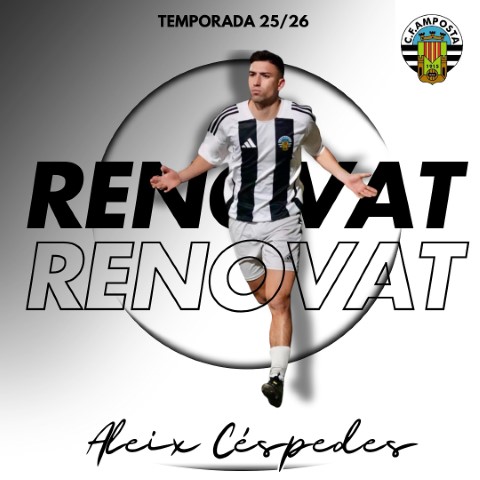 RENOVACI PRIMER EQUIP: ALEIX CSPEDES